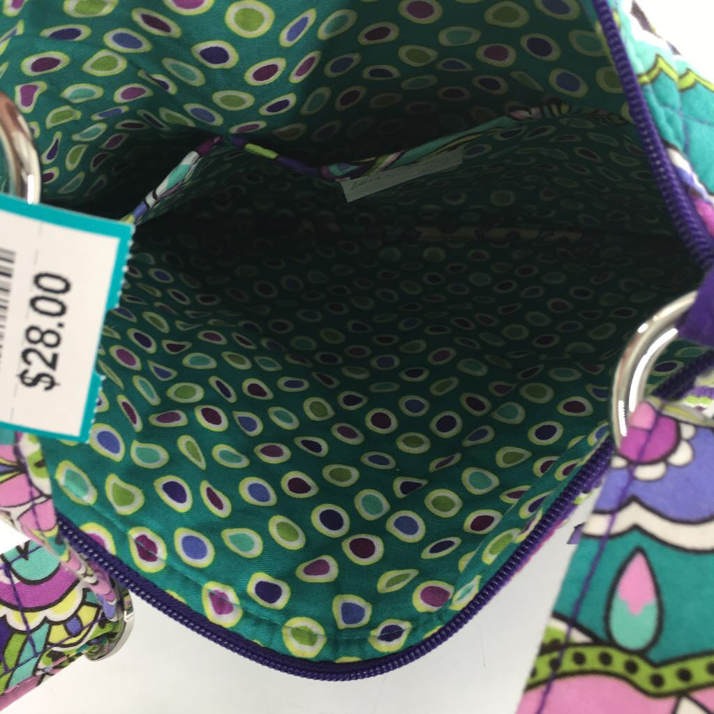 quilted paisley & flo print crossbody