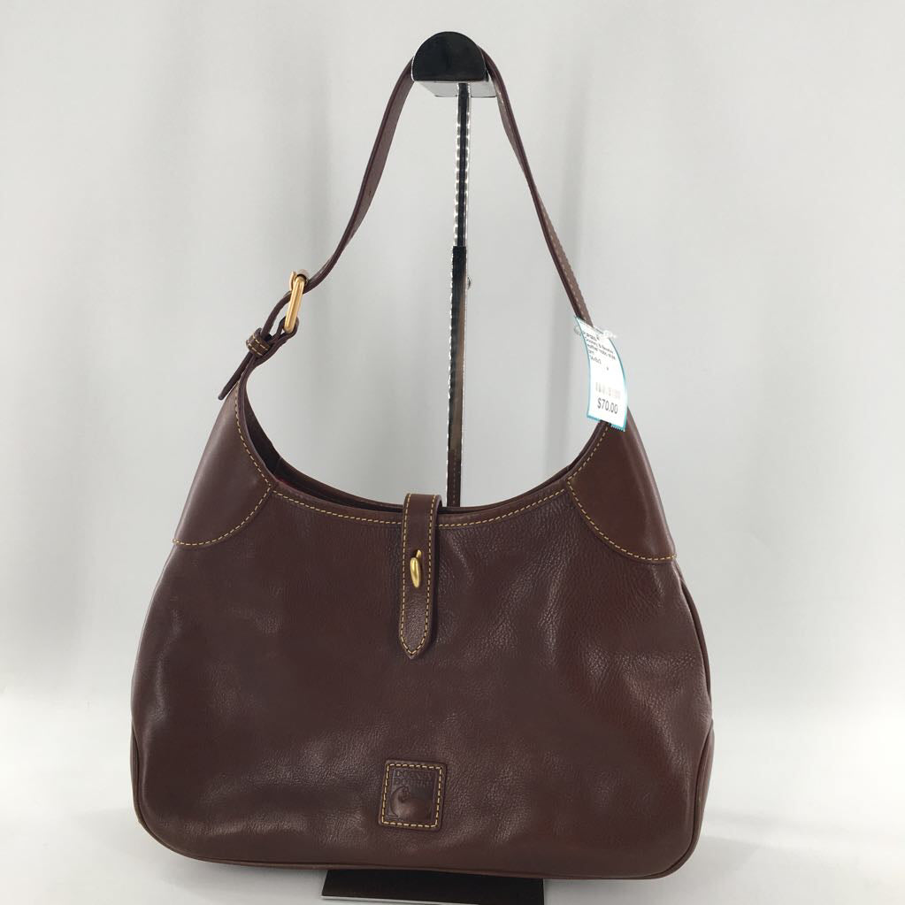 leather hobo style shoulder bag