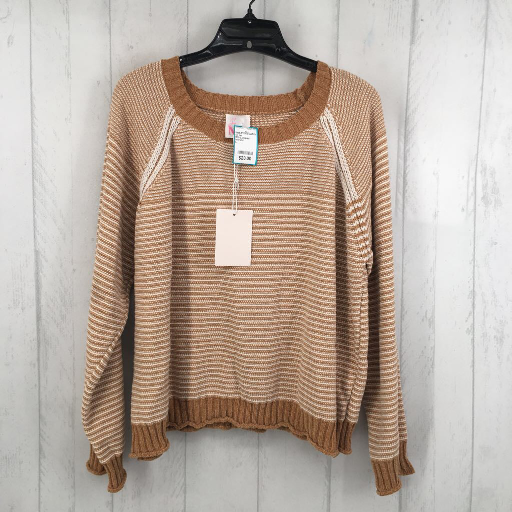 R39 L striped sweater