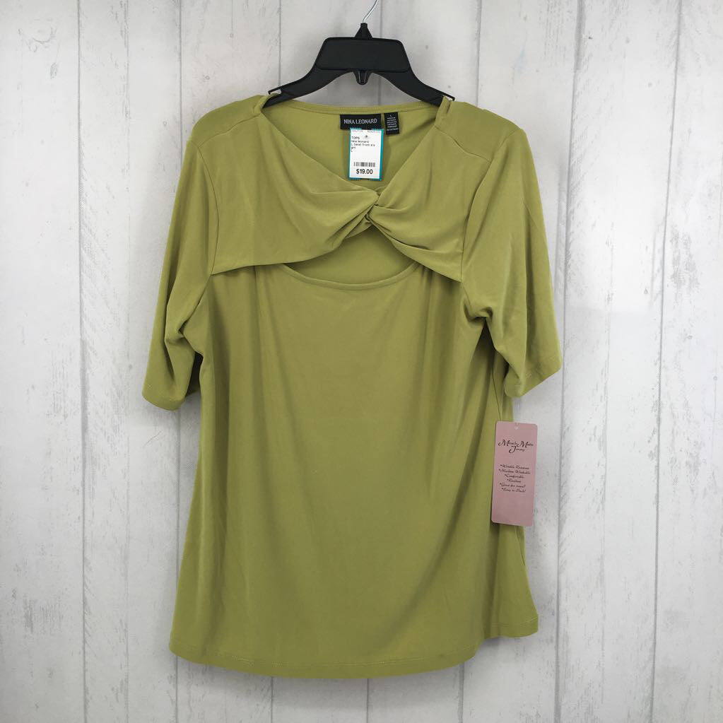 L twist front s/s top