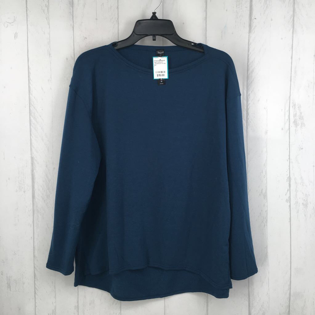 L boatneck l/s top