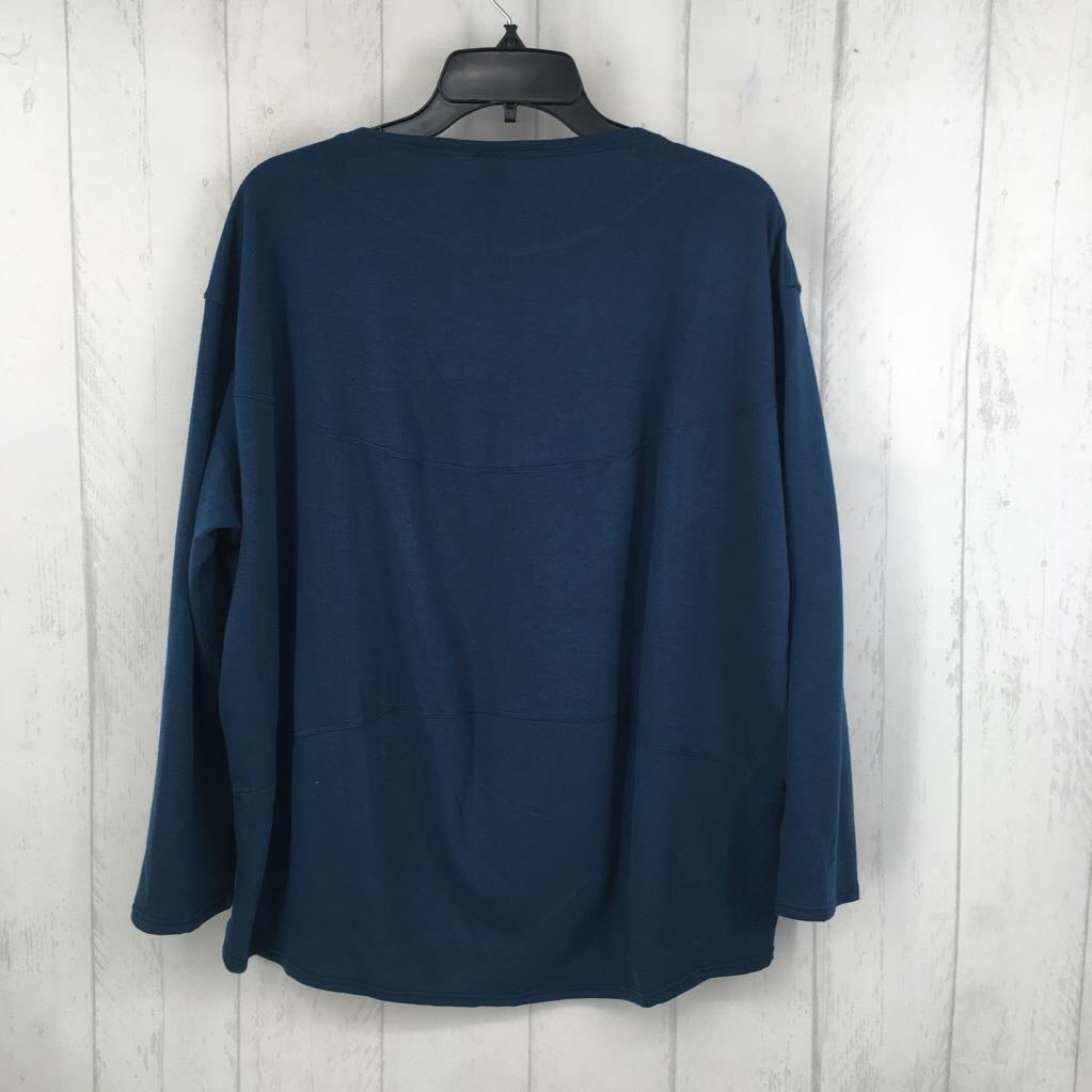 L boatneck l/s top
