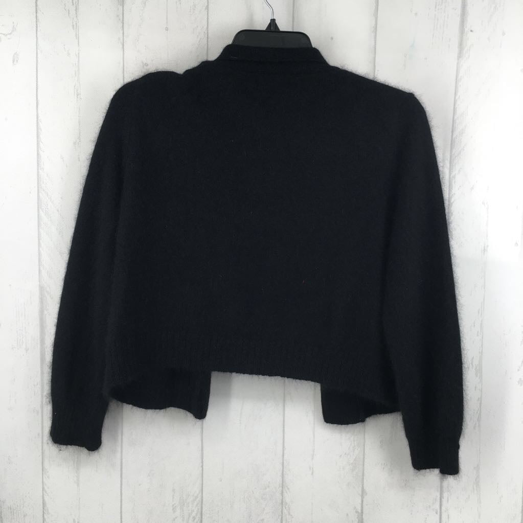 XL crop 3/4 slv cardi