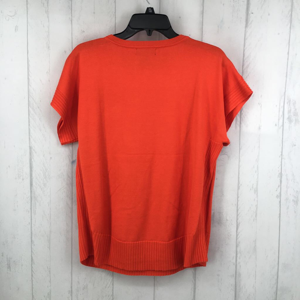 L s/s knit top