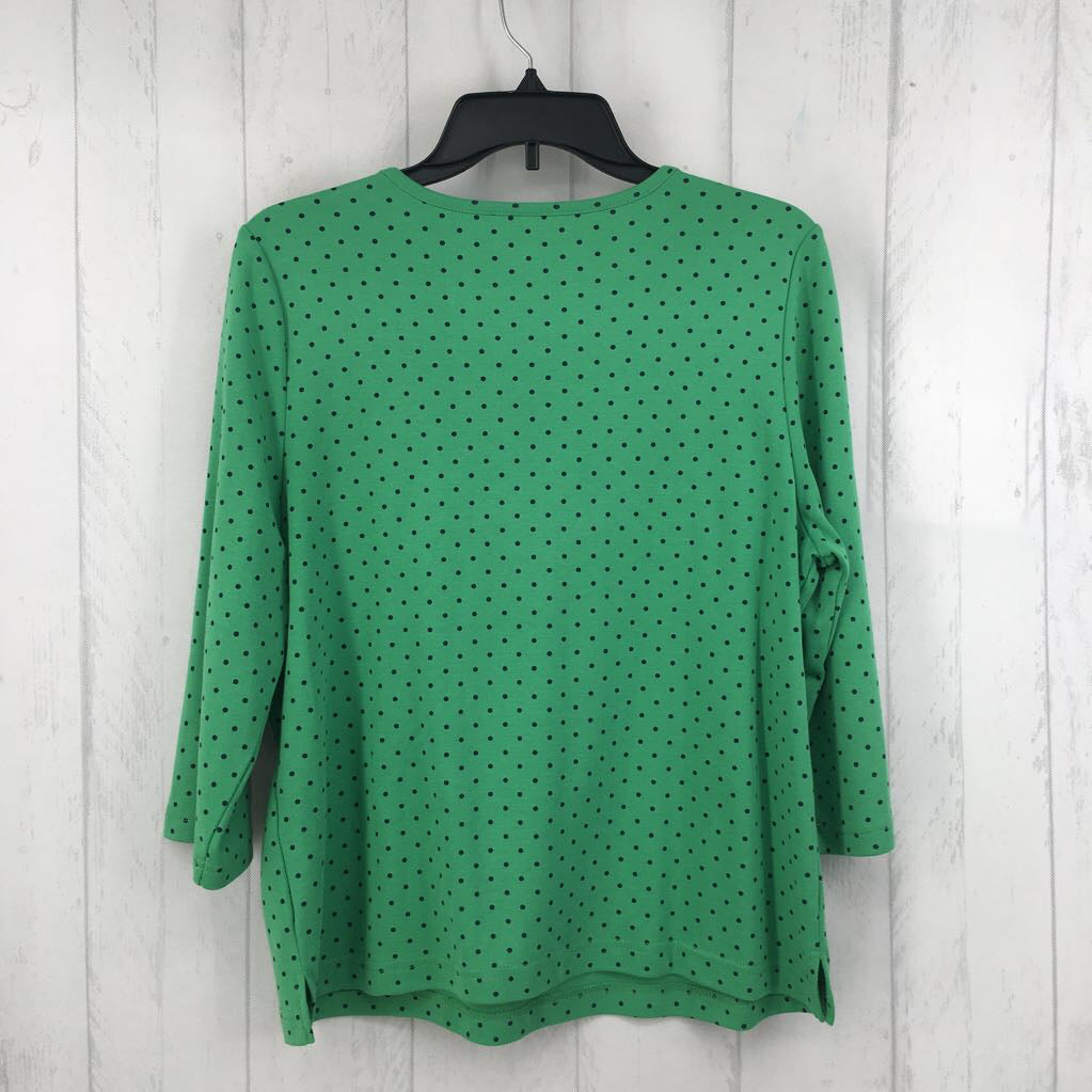 Lp polka dot 3/4 slv tee