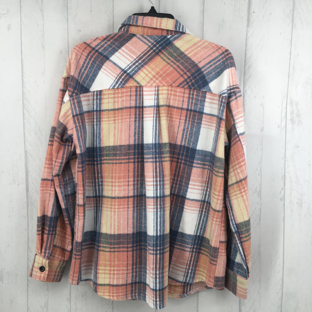S plaid shacket