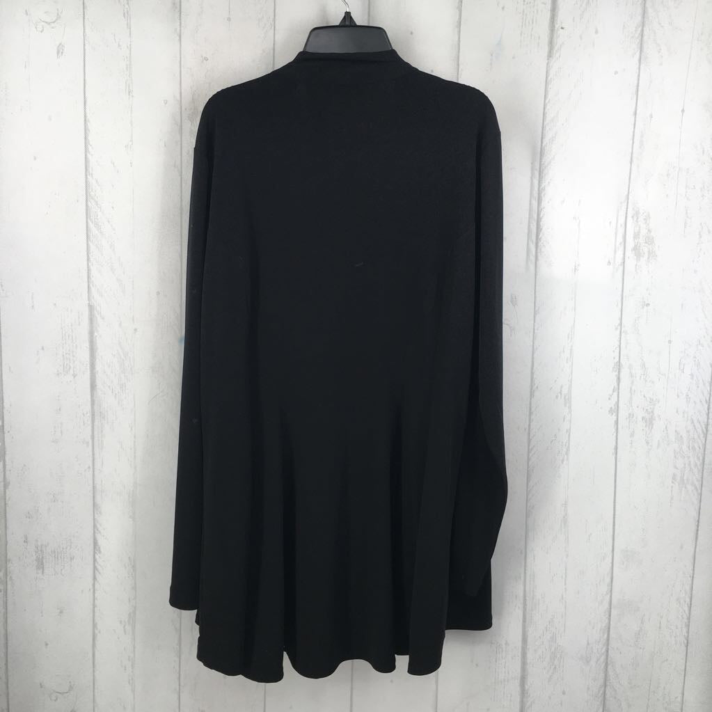 L open front flowy cardi