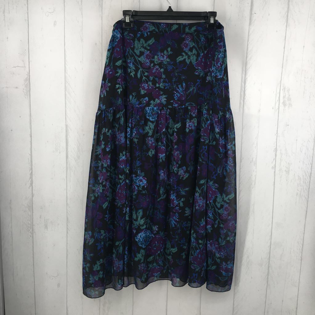 L flo print skirt