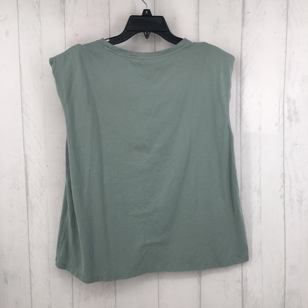 XL crewneck cap slv tee