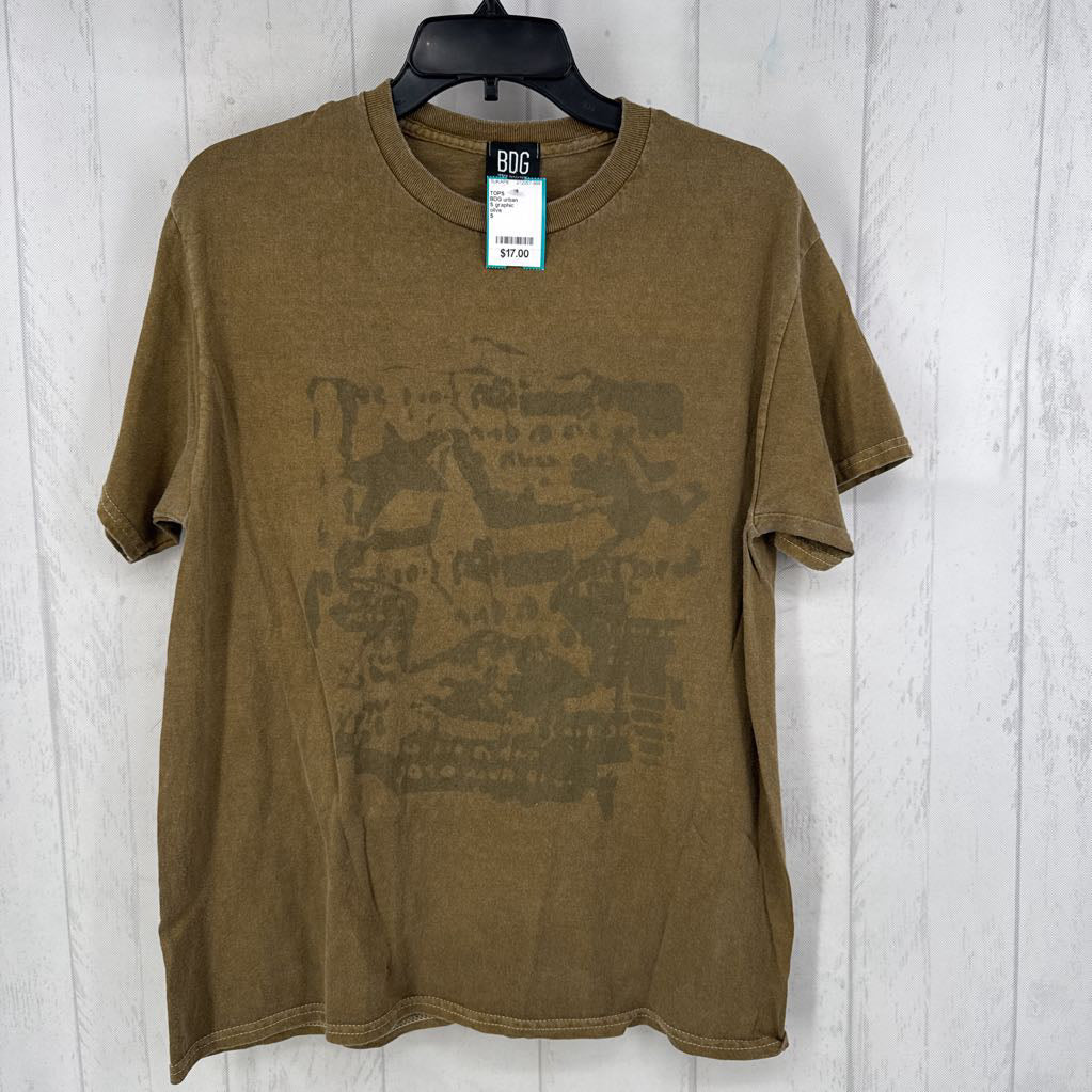 S graphic crewneck s/s tee