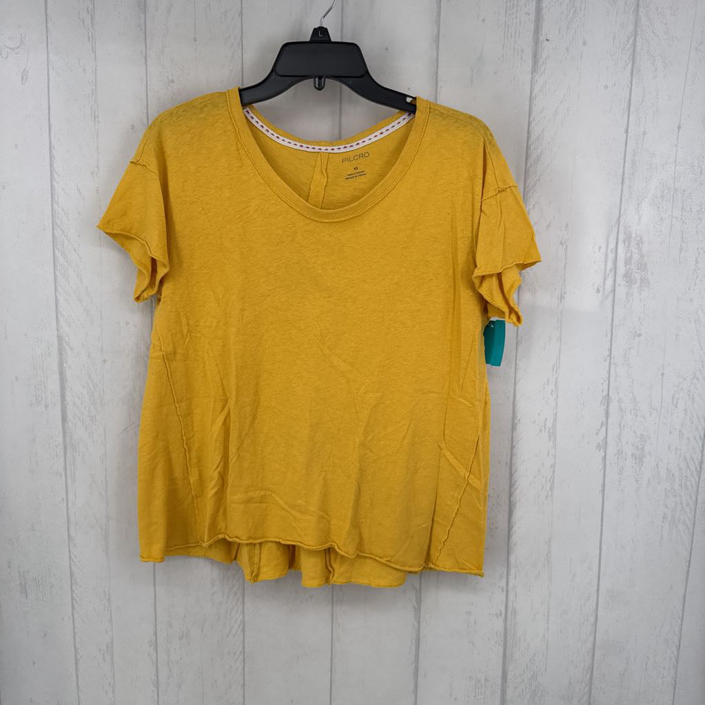 XS round neck s/s top