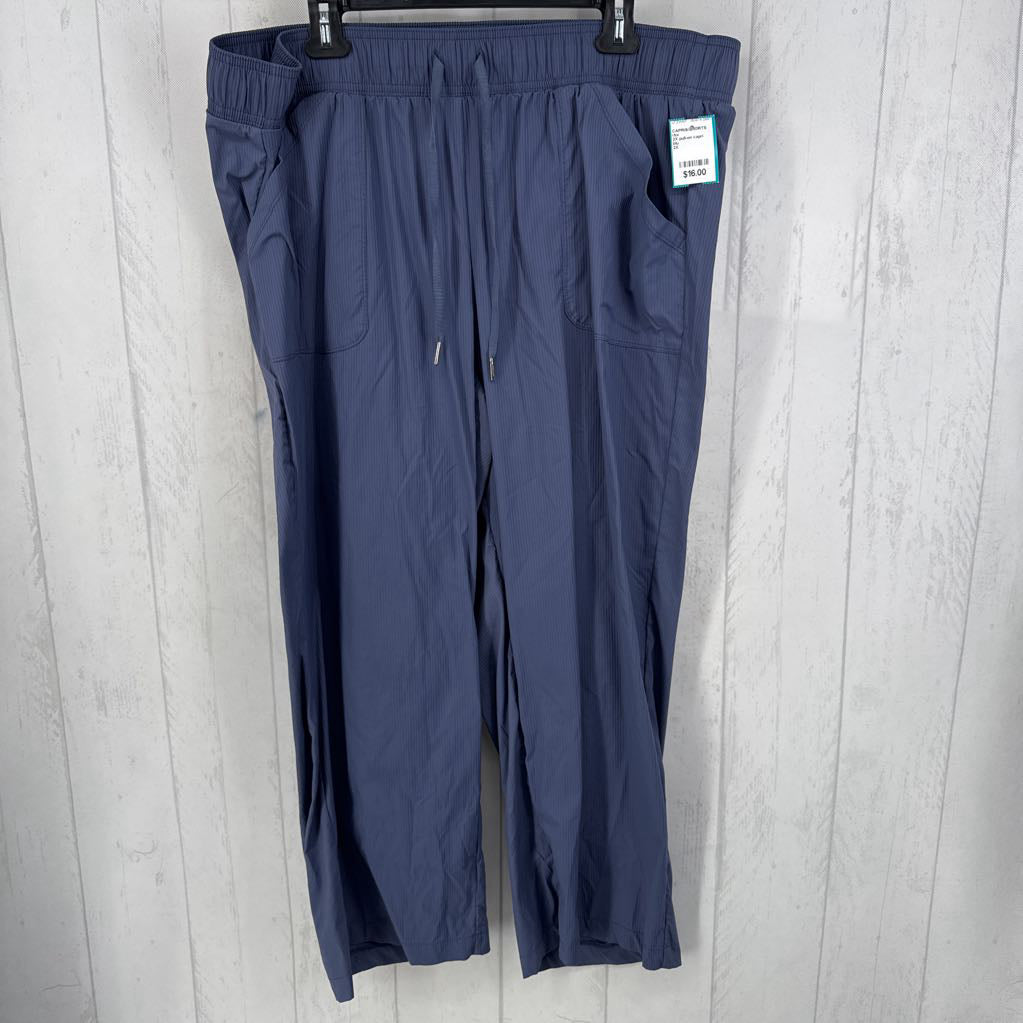 2X pull-on capri