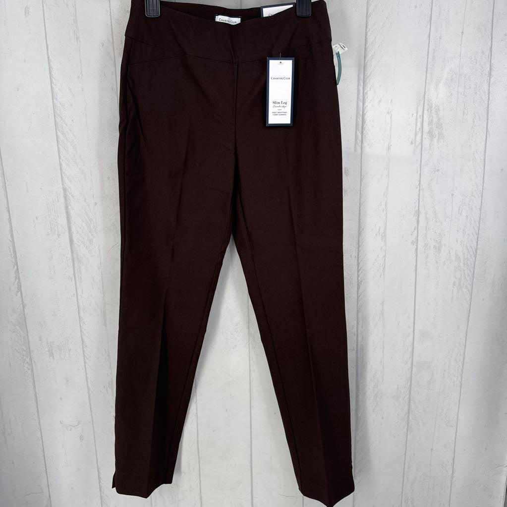 6 slim leg pant
