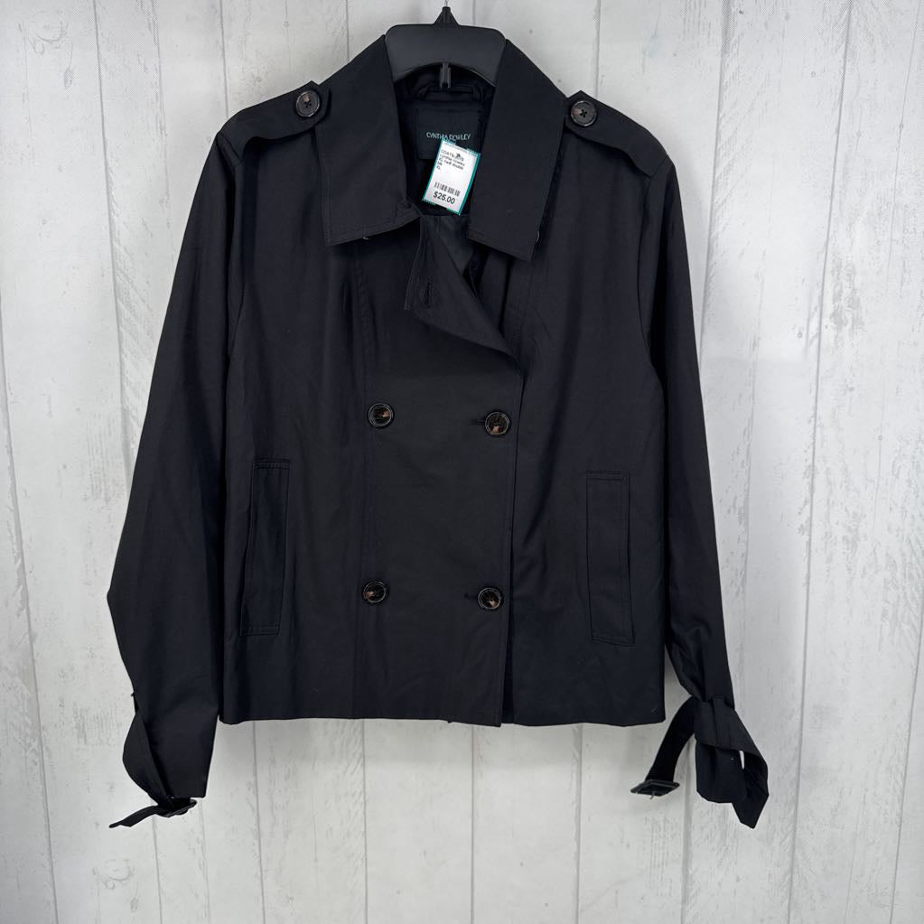 XL twill double breasted jacket