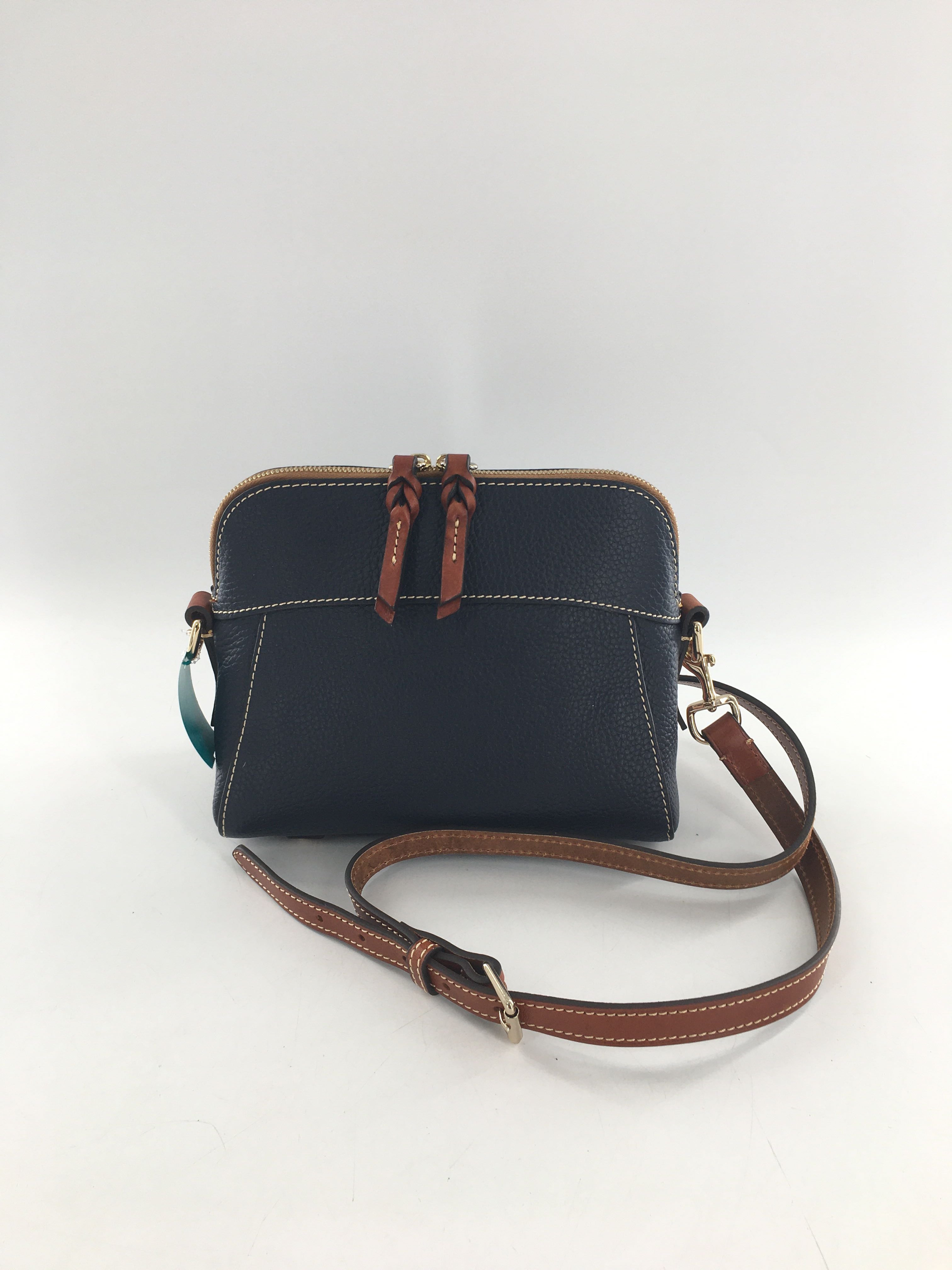 pebbled leather crossbody