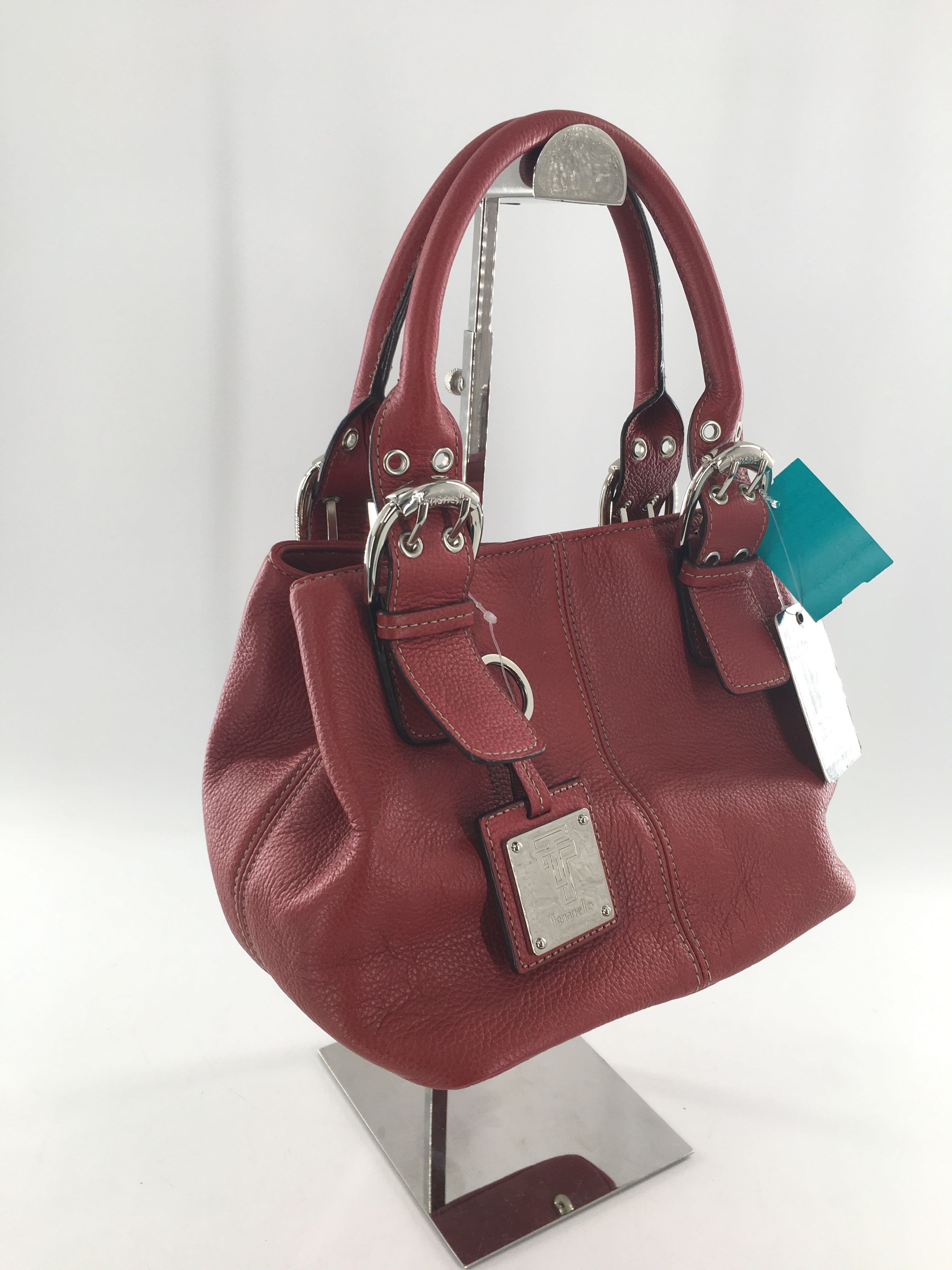 R89 pebbled leather handbag