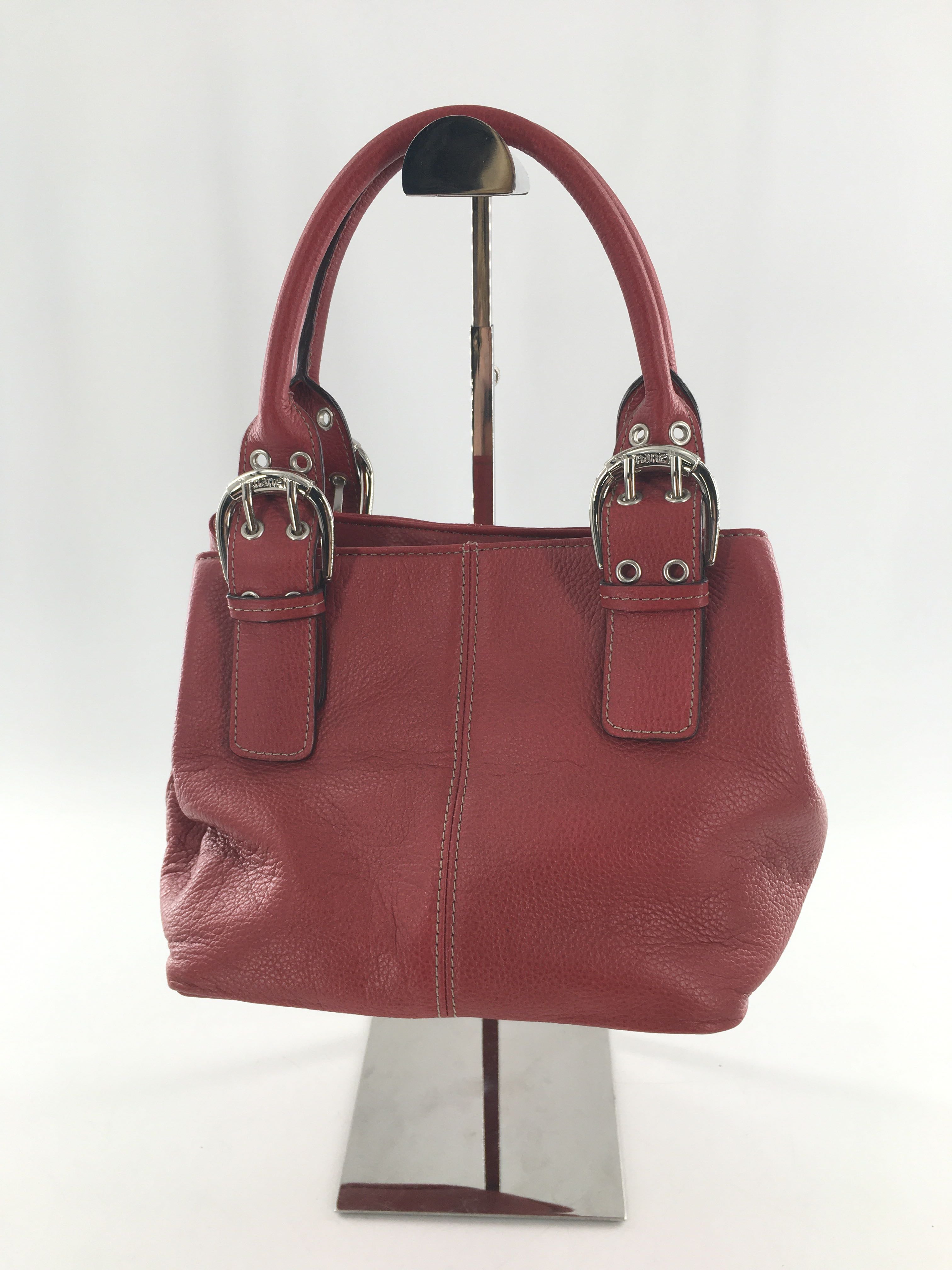 R89 pebbled leather handbag
