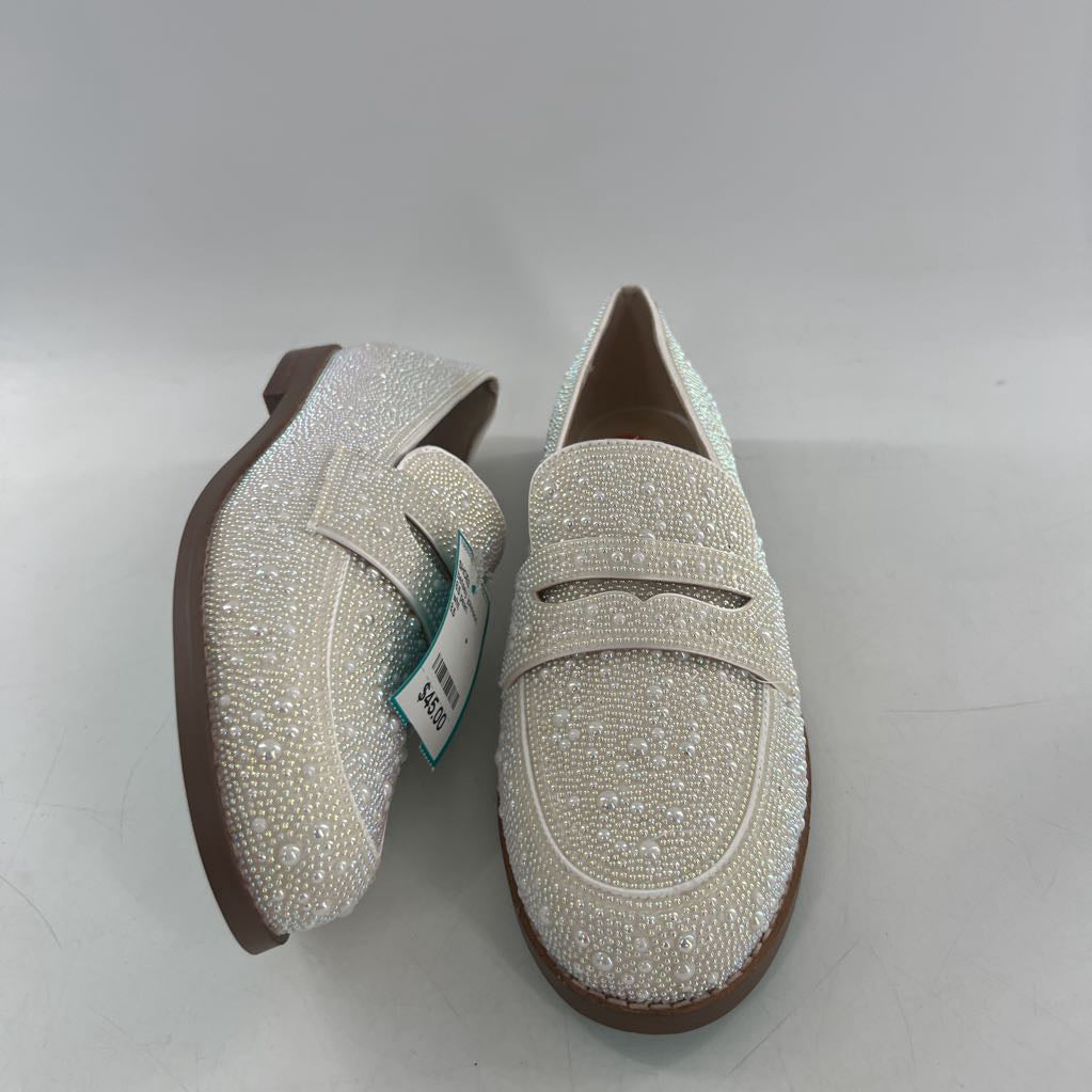 8.5 pearl embelished loafer