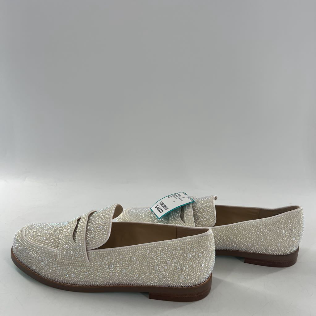 8.5 pearl embelished loafer