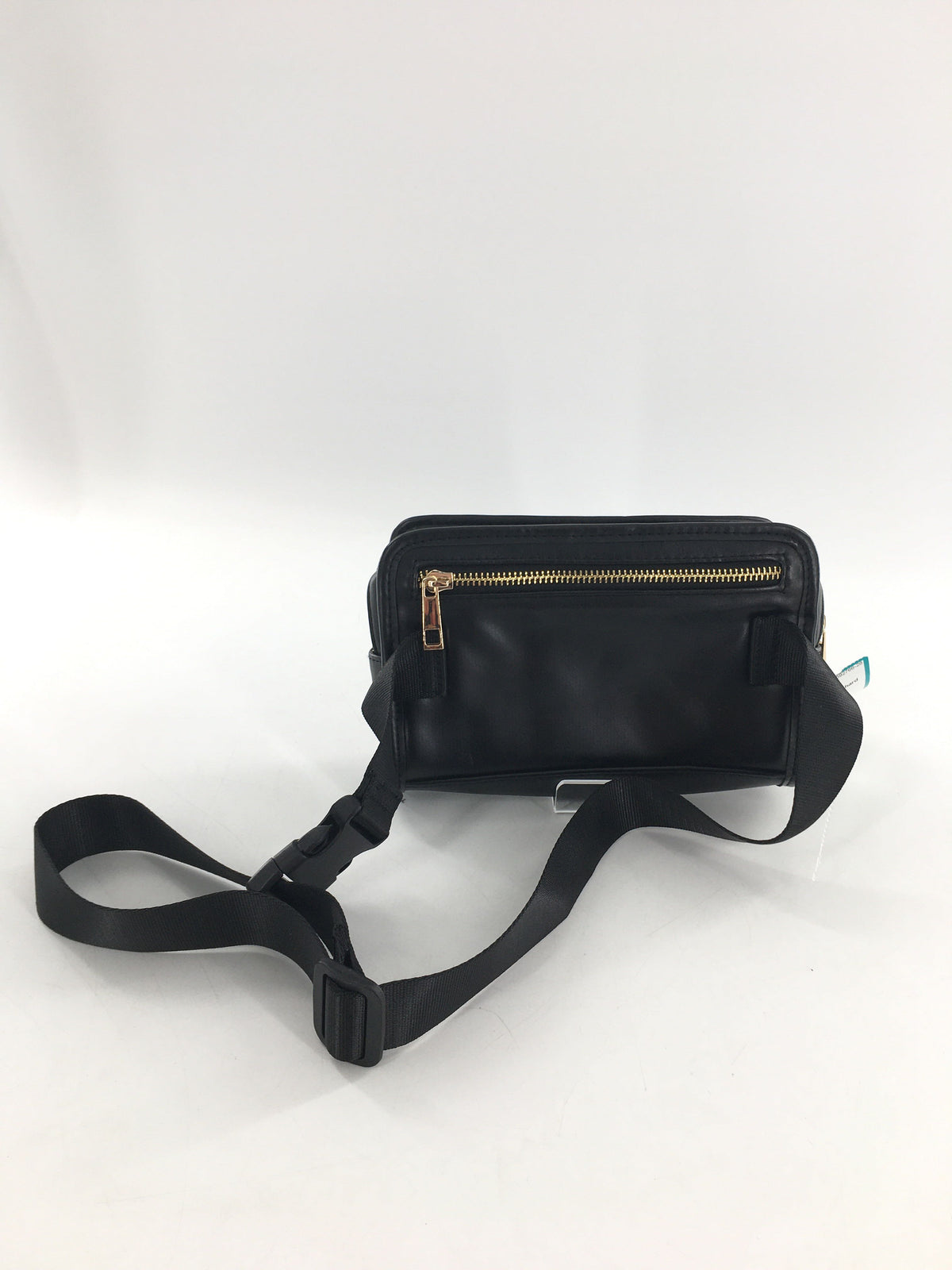 vegan leather quilted beltbag