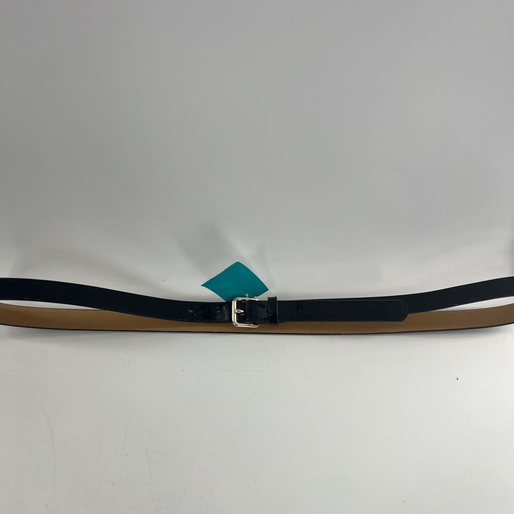 1X patent leather leather belt