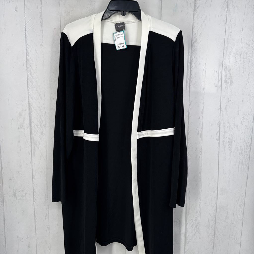 XL colorblock cardi