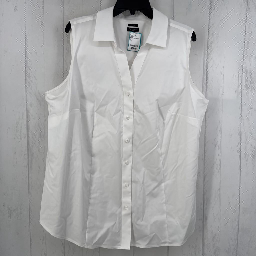16w button down slvls top