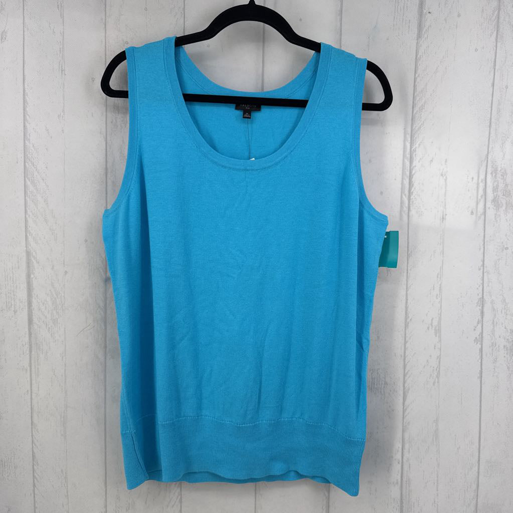 1X scoop neck knit cami
