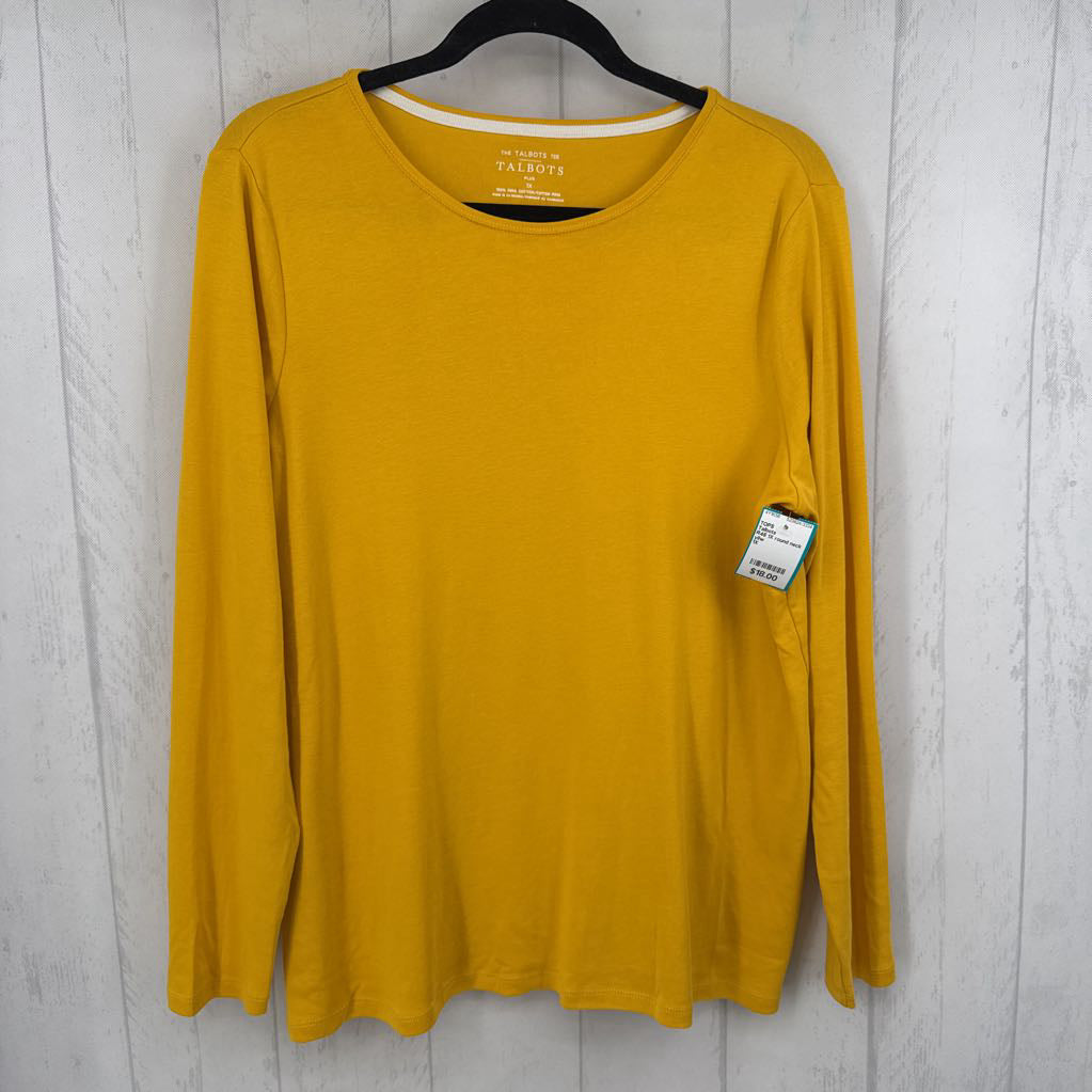 R45 1X round neck l/s tee