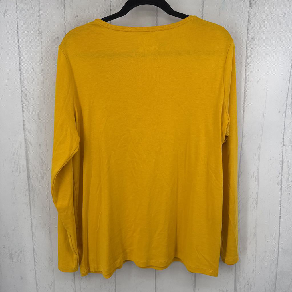 R45 1X round neck l/s tee