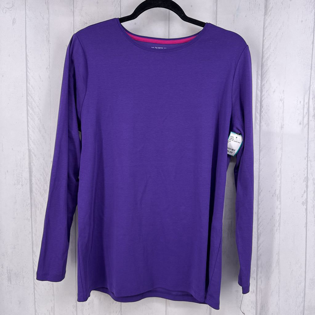 R45 1X round neck l/s tee