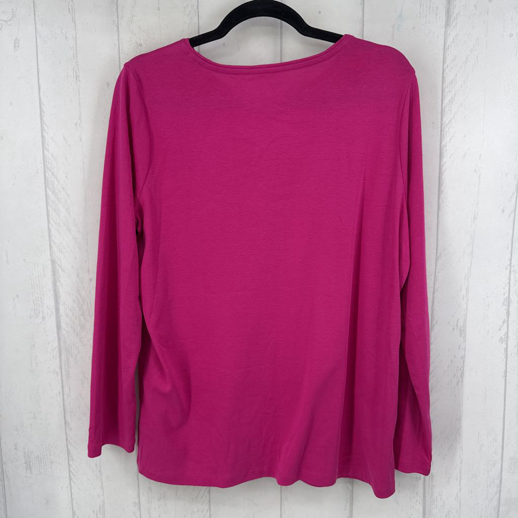 R45 1X round neck l/s tee