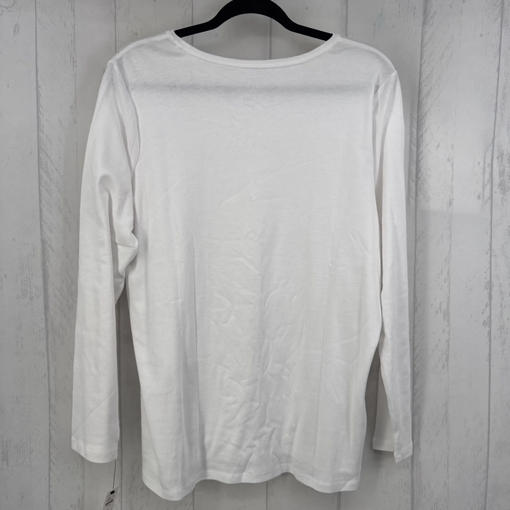 R45 1X round neck l/s tee