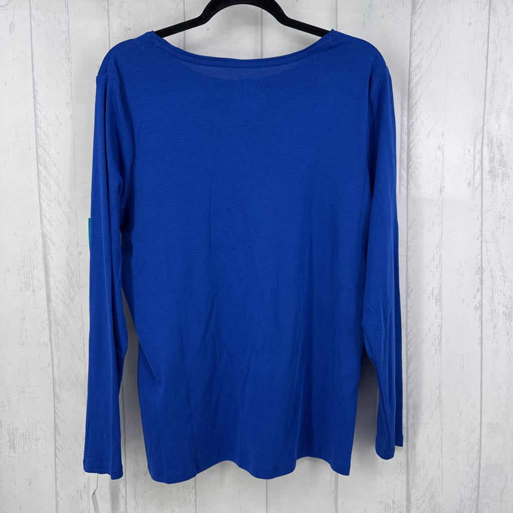 R45 1X round neck l/s tee