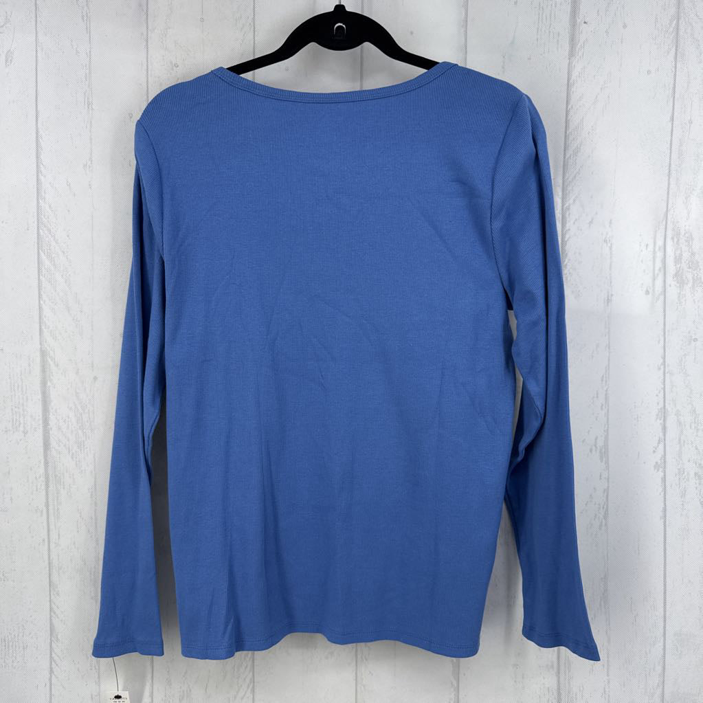 1X ribbed l/s tee