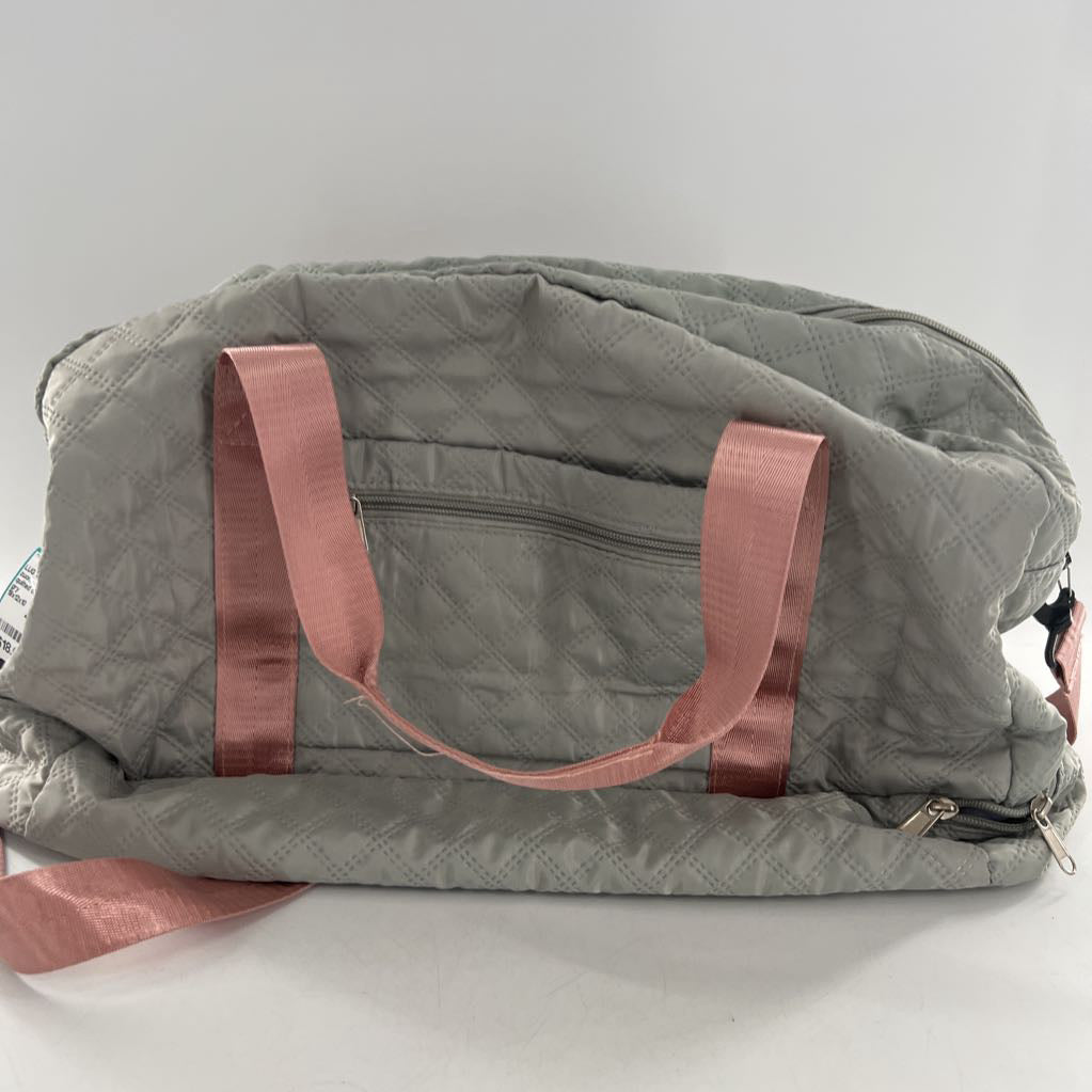 quilted duffle bag