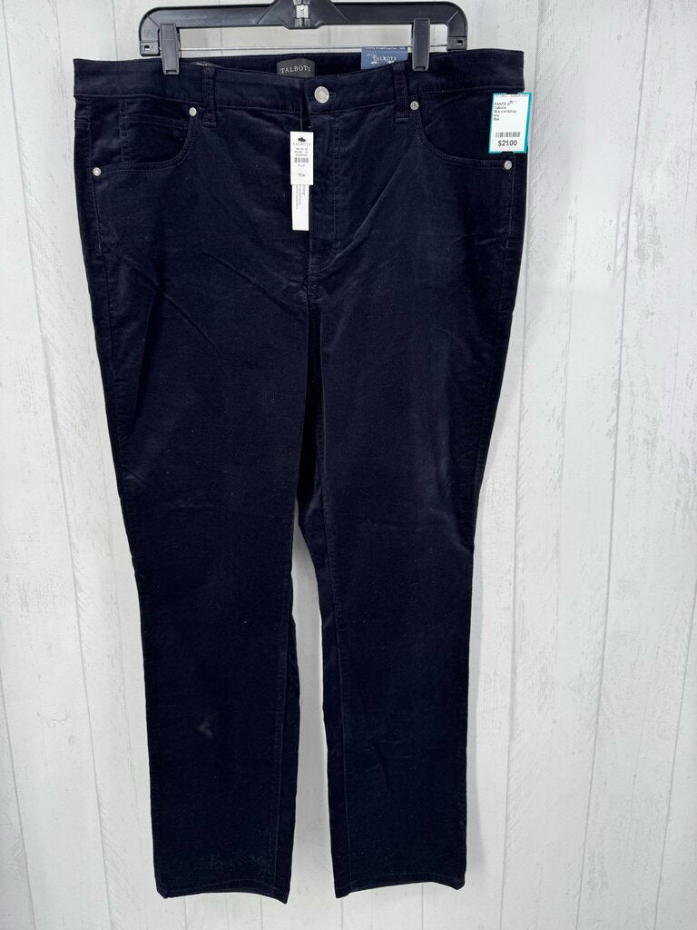 16w corduroy straight leg pant