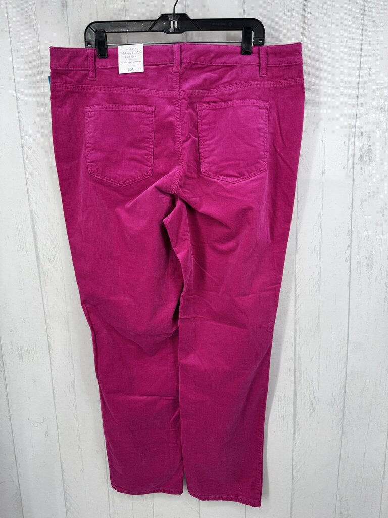 16w corduroy straight leg pant