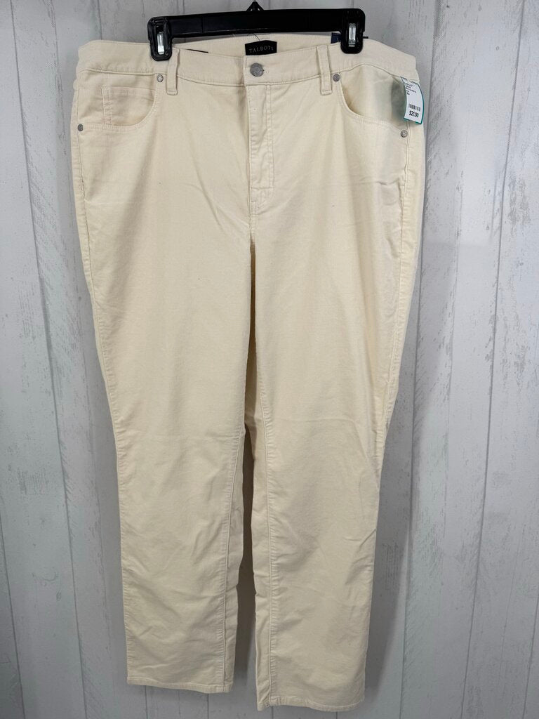 16w corduroy straight leg pant