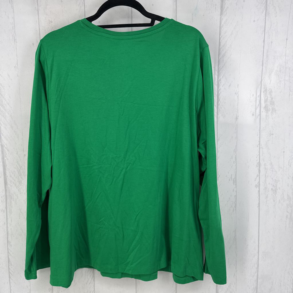 1X crewneck l/s tee