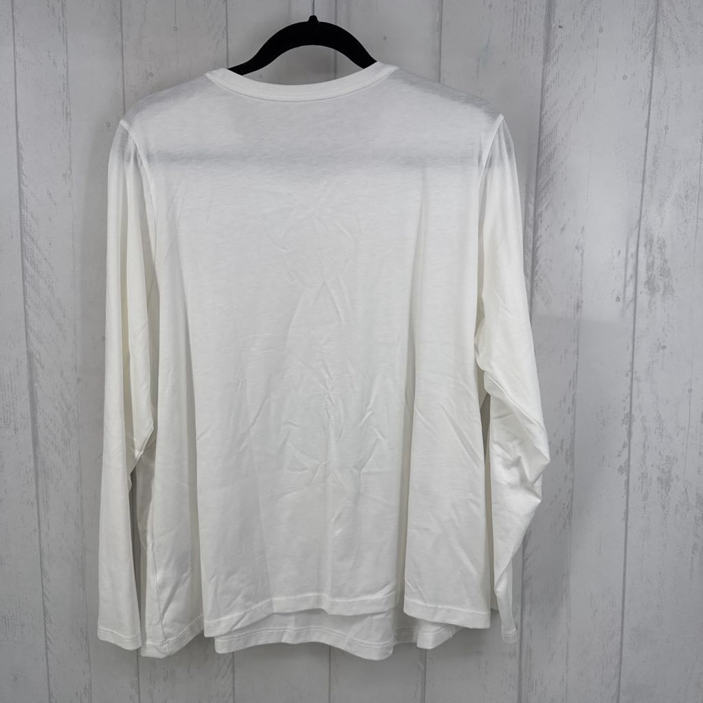 1X crewneck l/s tee