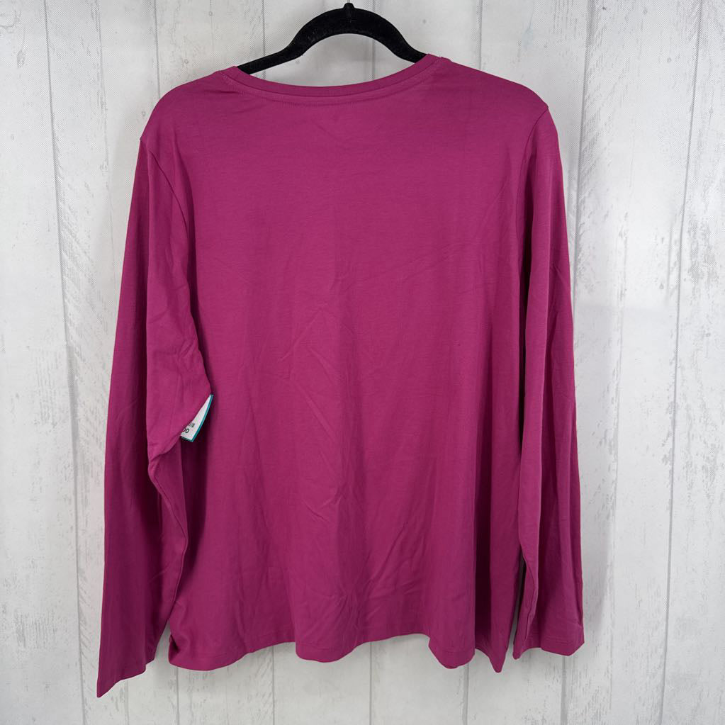1X crewneck l/s tee
