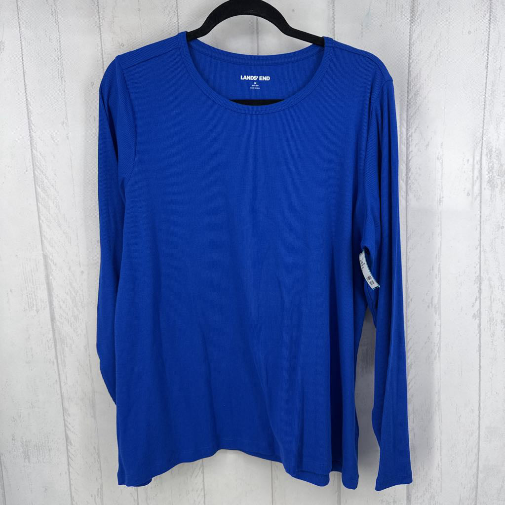 1X ribbed l/s tee