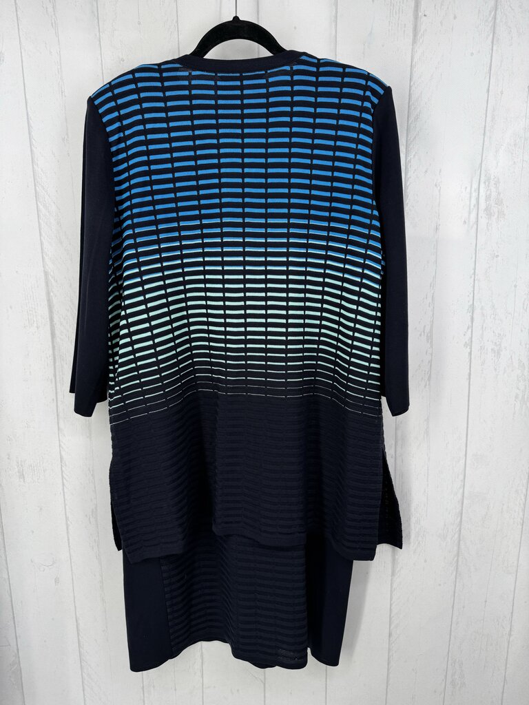 OX 2pc knit dress & cardi set