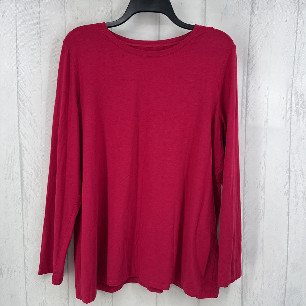 XL round neck l/s tee