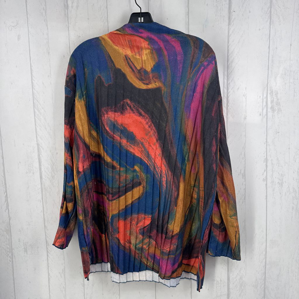 L colorful mockneck l/s top