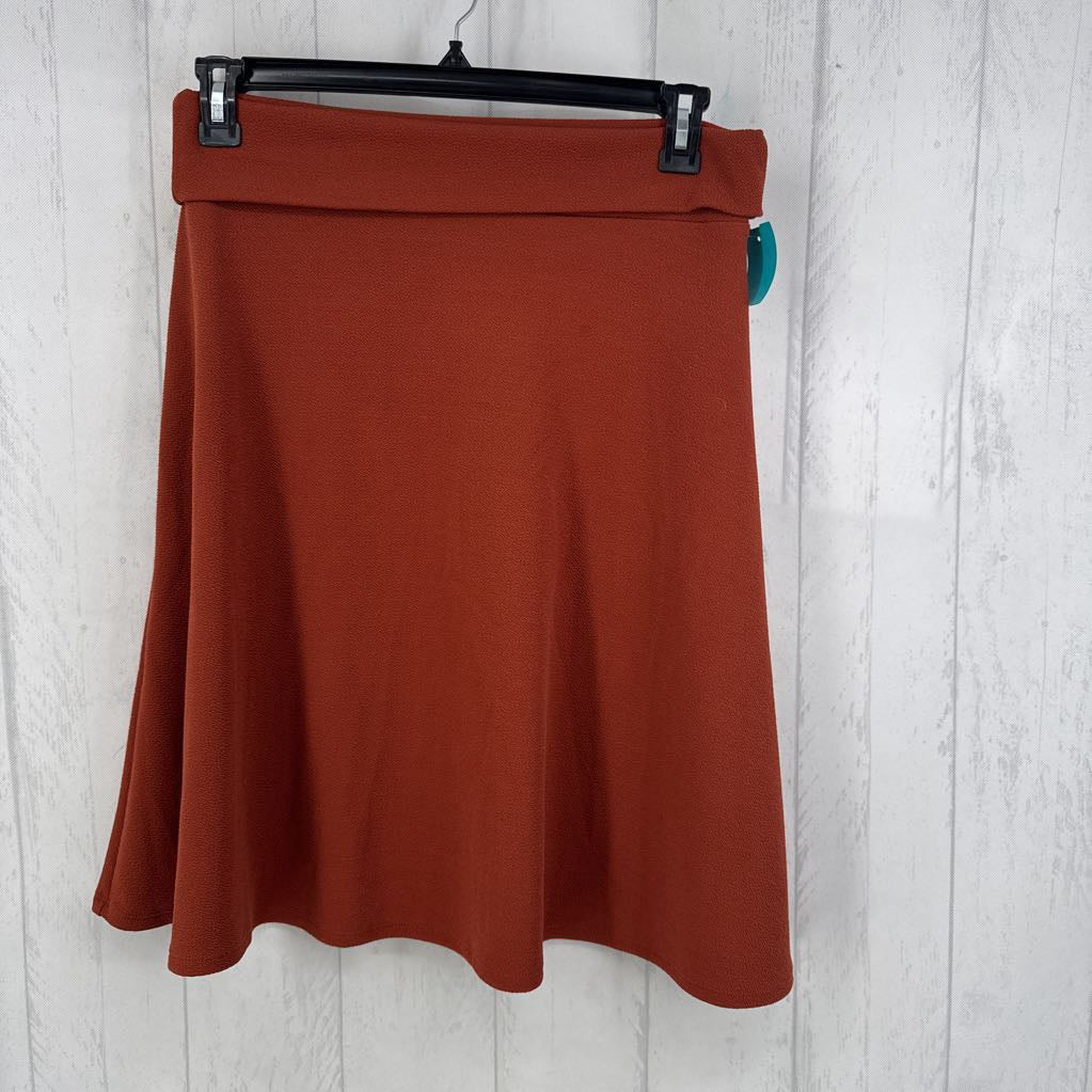 L foldover waist skirt