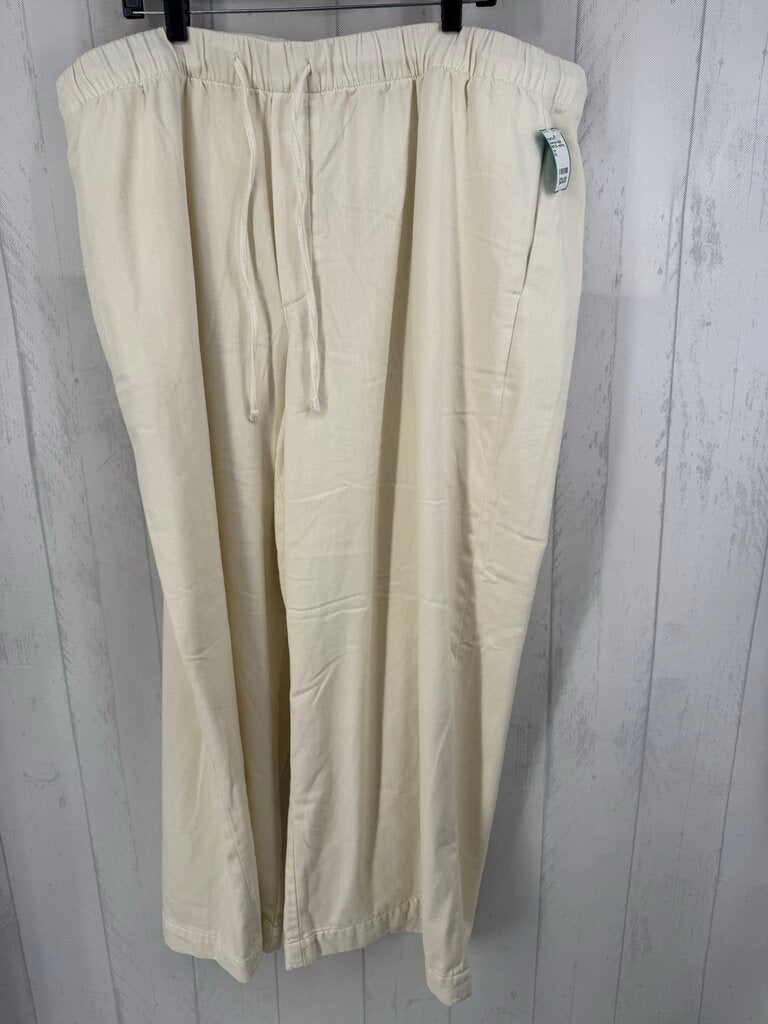 R60 XXL wide leg twill pant