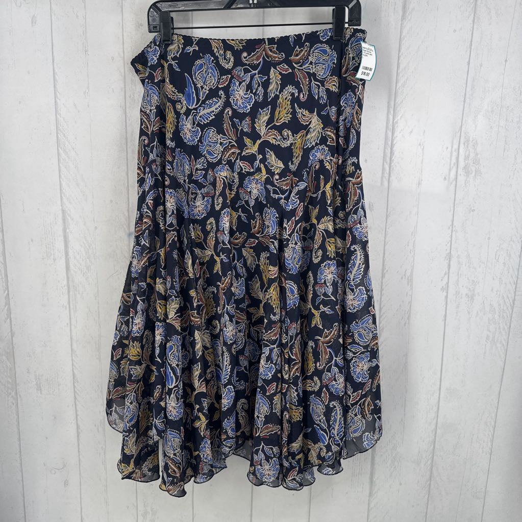 L flo print skirt