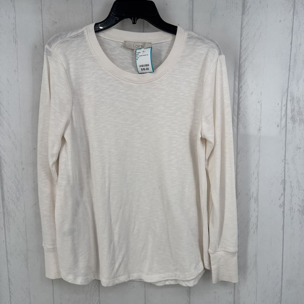 M round neck l/s top